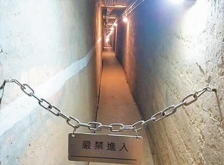 澎湖軍事新祕境龍門閉鎖陣地正式對外開放，綿延705公尺的地下古坑道最吸睛。（陳可文攝）