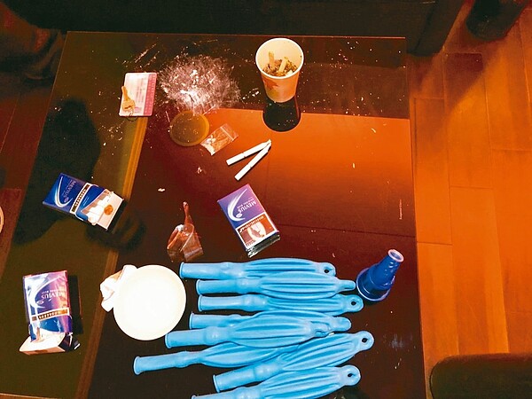 桃園警方不時查獲民眾吸食笑氣,桃園市政府衛生局研擬相關自治條例規範。 圖/桃園市衛生局提供