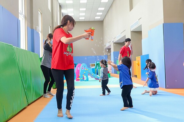 台中長春國民及兒童運動中心31日正式啟用。圖/台中市運動局提供