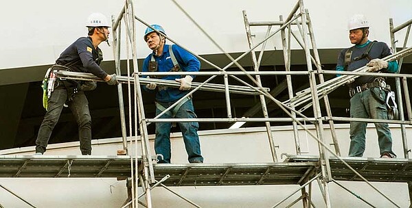 營建業示意圖。圖/中時報系資料照片