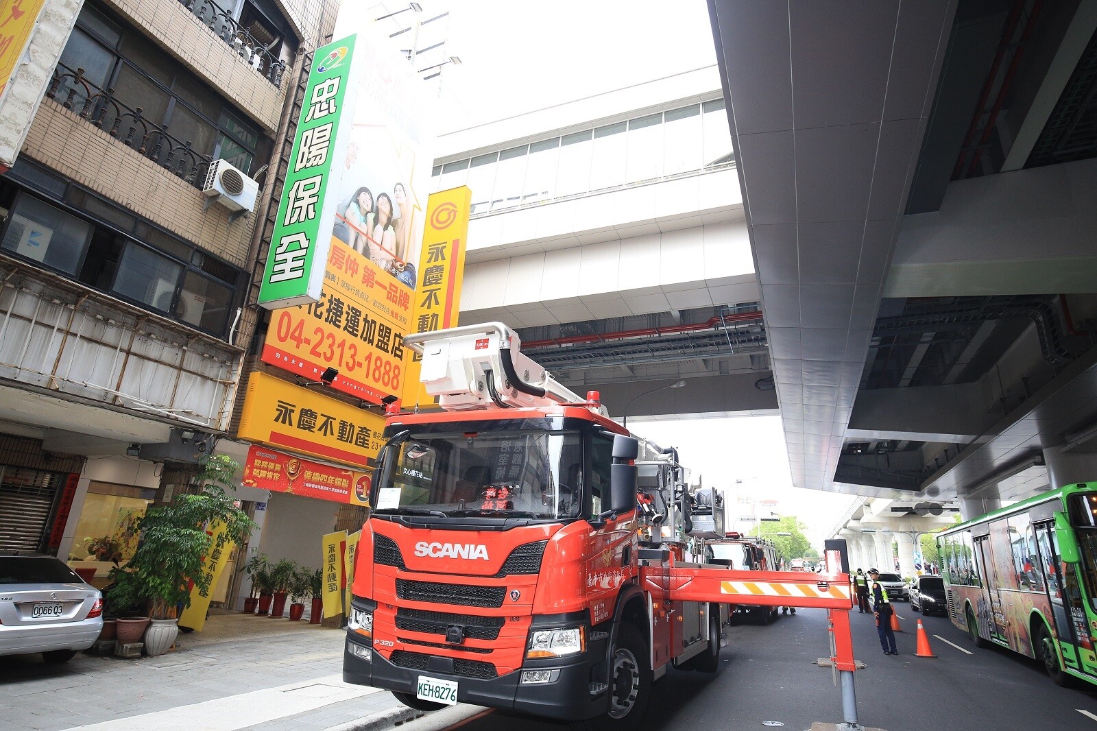 完成中捷綠線履勘營運前須改善事項，台中市府提報交通部申請營運。圖／台中市交通局提供