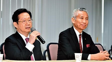 大同舉行董事會,林文淵(左)出任董事長,王光祥(右)可望在公司章程修改後出任副董事長。圖/顏謙隆