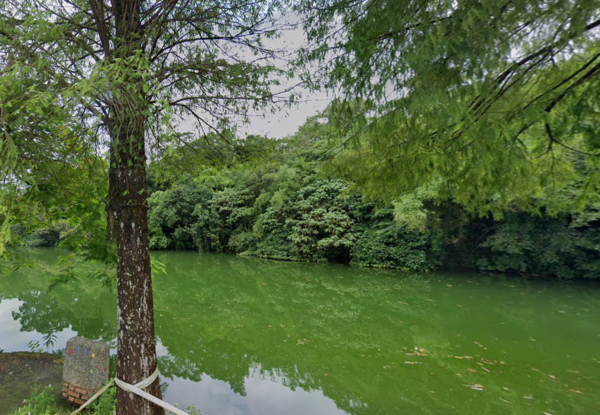 員山大湖荒廢，宜縣府再造天鵝美景。圖／擷取自Google map