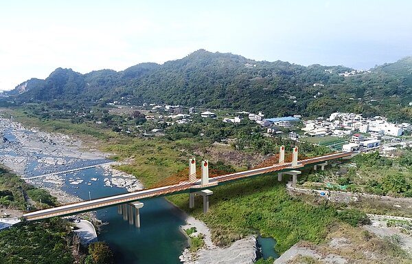 埤豐橋改建模擬圖。圖/台中建設局提供