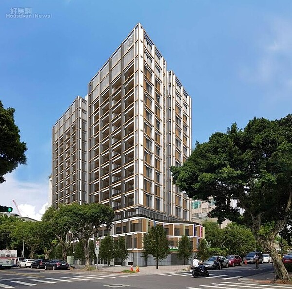 信義兒福B1-1案完工模擬圖。國家住都中心提供
