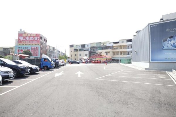 斗南停四停車場5日正式啟用。圖／雲林縣政府提供