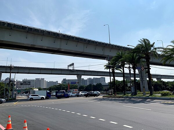 對於林口的交通問題,新北市政府持續進行規劃及改善工程。圖/新北市交通局提供