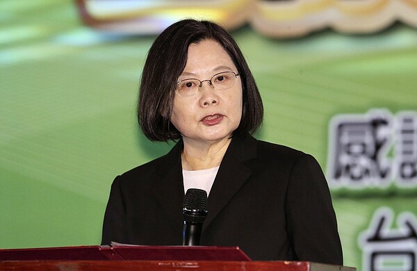 蔡英文總統。圖／記者許正宏攝影
