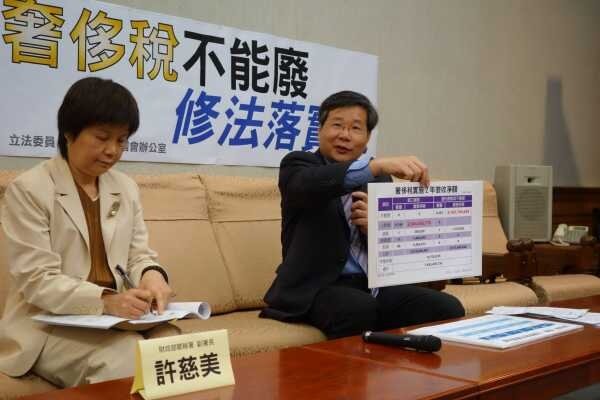 許忠信公布奢侈稅避稅五大門路。(圖/擷取自立委許忠信臉書)