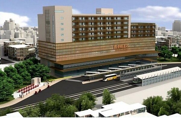 「鹿港轉運站新建營運移轉案」10日公告招商,將集結公車站、旅館、停車場、商場和美食街、影城等複合式交通轉運設施營運。圖/彰化縣府提供