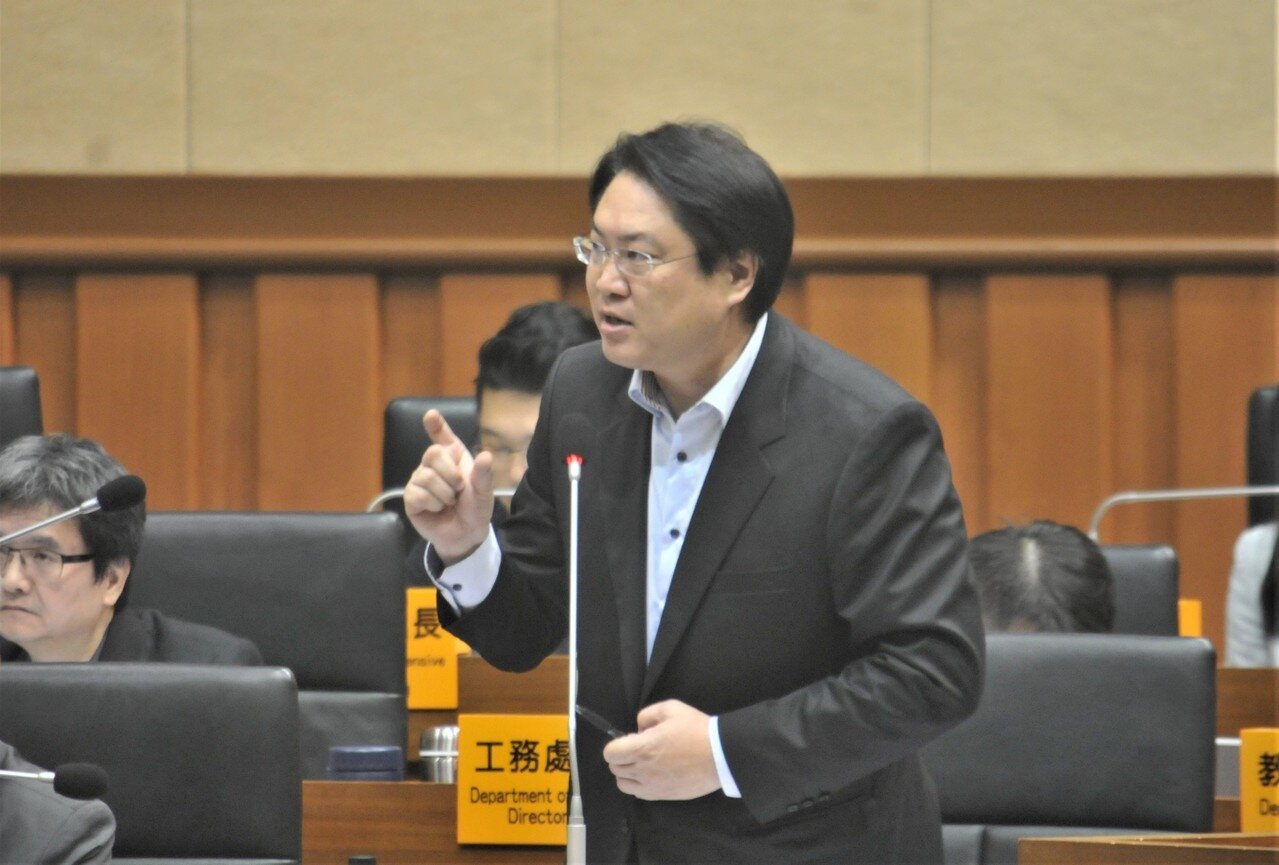 基隆捷運八堵基隆未定案怎解？林右昌：3條件尋求共識。記者游明煌／攝影