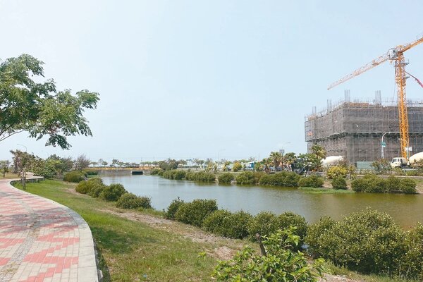 台南九份子重劃區為先進低碳社區，因公共設施完善，房價看好。圖／聯合報系資料照片 