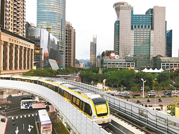 新北市府統計今年初通車的環狀線第一階段,目前效果不如預期, 圖/新北市捷運局提供