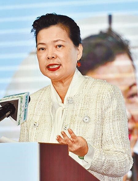 經濟部部長王美花。(顏謙隆攝)