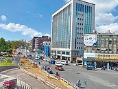 桃園綠線G06站施工　道路縮減