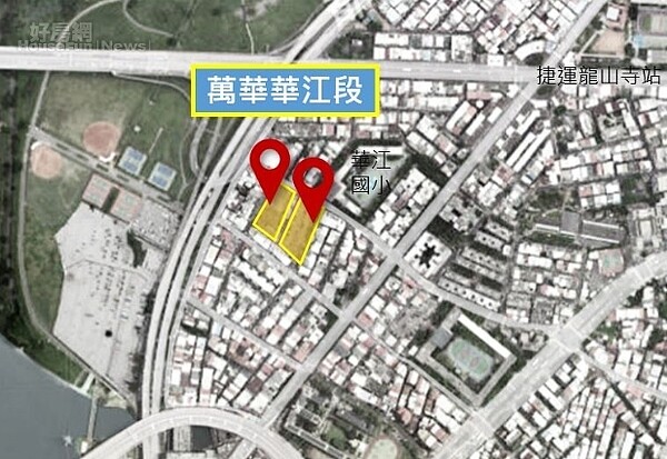 國家住都中心宣布,萬華2塊基地興建的社宅,將採用「預鑄工法」。圖片國家住都中心提供
