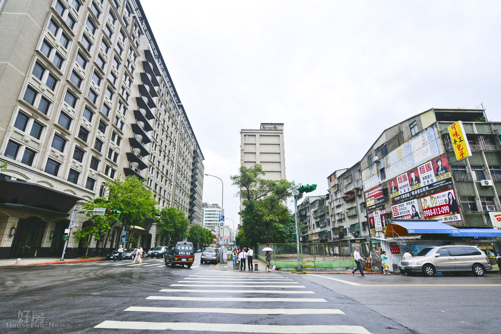 龍江路,長春路,國有地爭議,空地。(好房news記者 陳韋帆攝影)