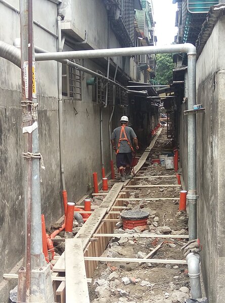 永和污水接管持續推動，打造水清淨宜居城市。圖／新北市政府水利局提供