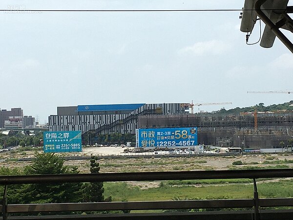 高鐵 烏日站 台中高鐵特區(圖/好房網News記者羅力元攝影)