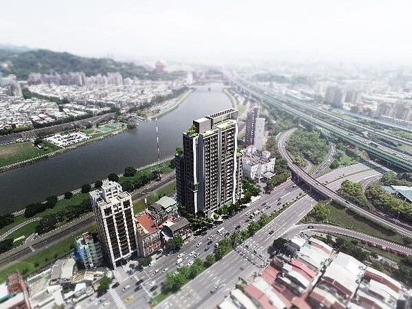 百齡水岸社宅示意圖。圖/北市工務局提供