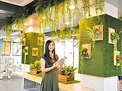 三重漏水圖書館　變身植感書窩