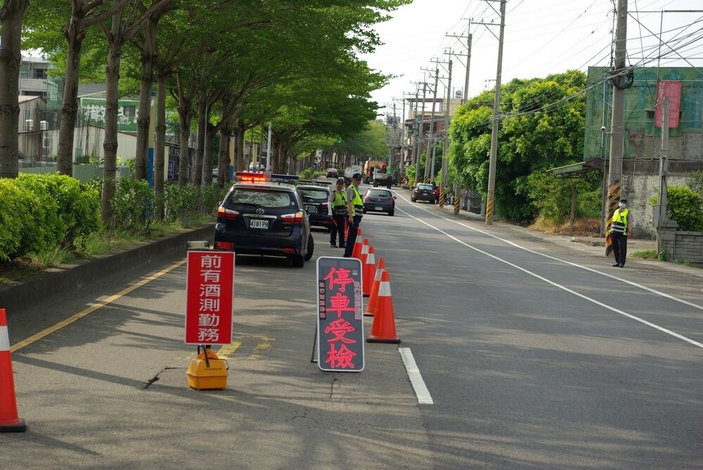 酒駕新制上路週年，肇事及傷亡數下降。圖／內政部警政署提供