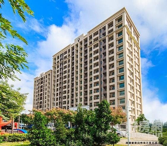 位在桃園中路重劃區的「合陽合仰」建案。圖/好房網資料照