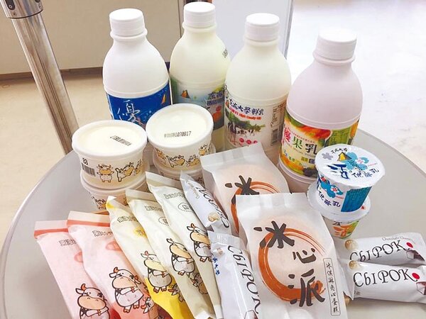 「東海鮮乳」系列乳製品是全國著名校美食，年均可替學校賺進1350萬元的收入。（東海大學提供／李侑珊台北傳真）