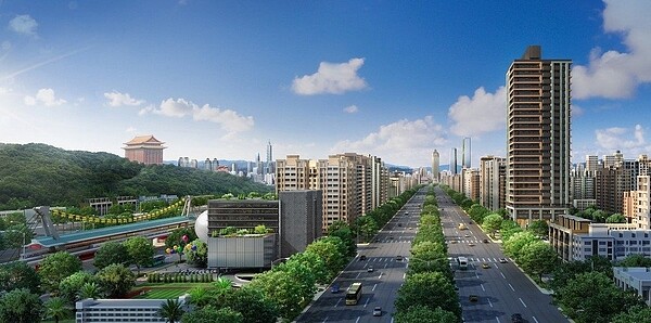 「圓山帝寶」力拚當地指標性豪宅建案。圖/建商提供