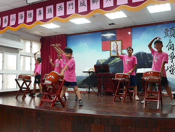 深澳七夕音樂會,太鼓表演。圖/新北市政府觀光旅遊局提供