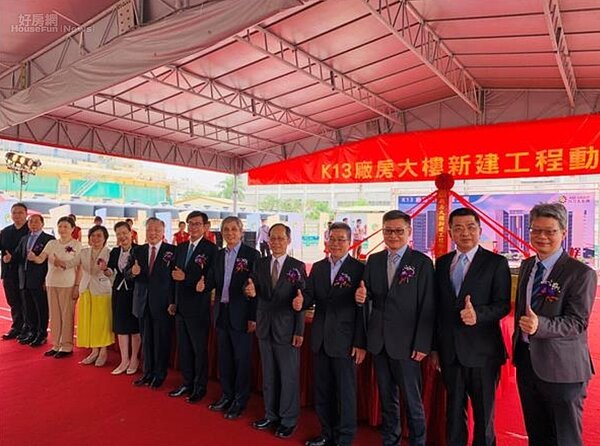 日月光集團投資260億元，在高雄楠梓加工出口區興建K13廠。照片經濟部提供