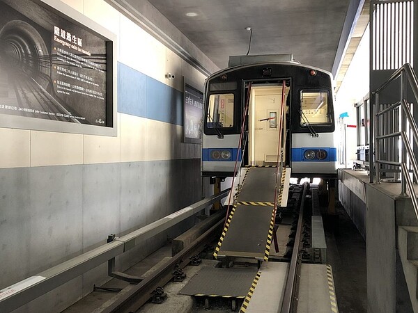 台北捷運北投會館「捷運逃生體驗營」將於8月23日起進行更新設備工程。圖/北捷提供