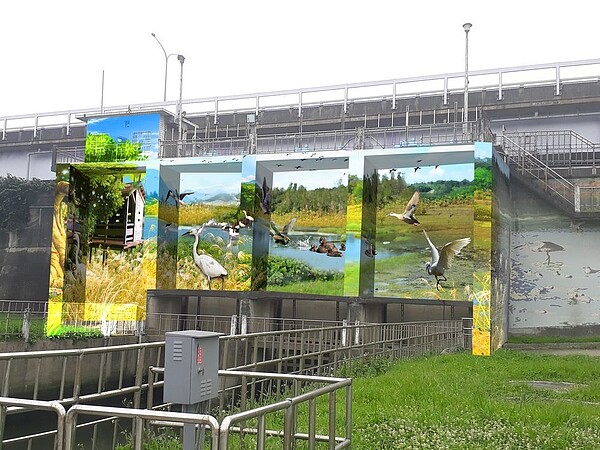 光復重力閘門。圖/新北市政府提供