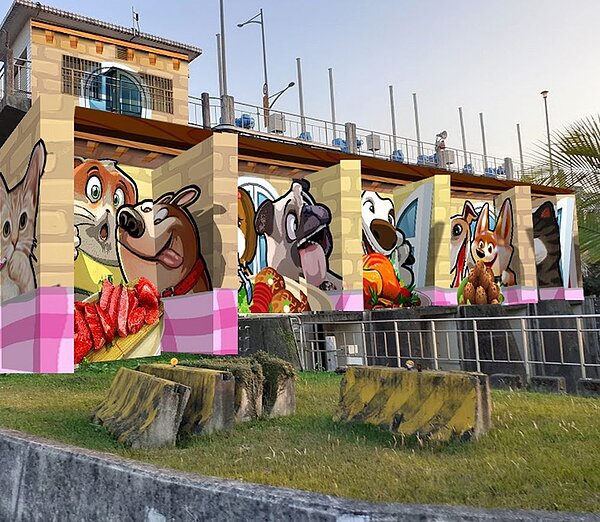 永和重力閘門。圖/新北市政府提供