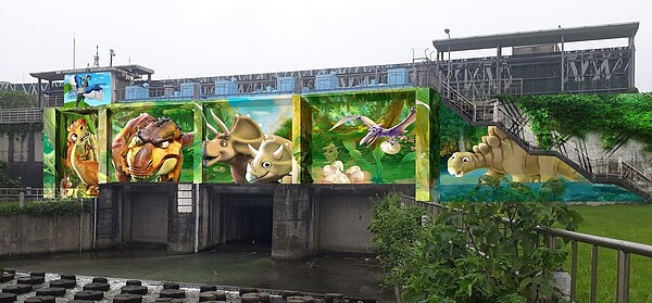 中和重力閘門。圖/新北市政府提供