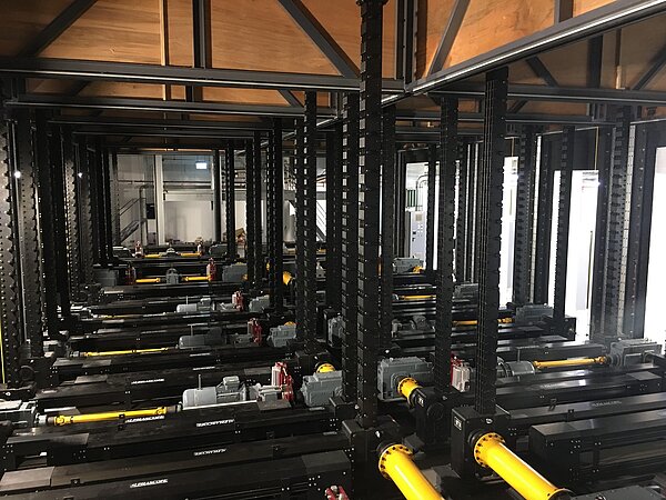 北流裡有國內最大電動升降舞台。圖/台北市政府提供