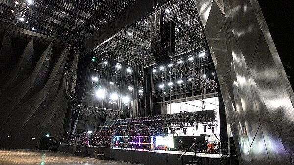 北流主舞台。圖/台北市政府提供