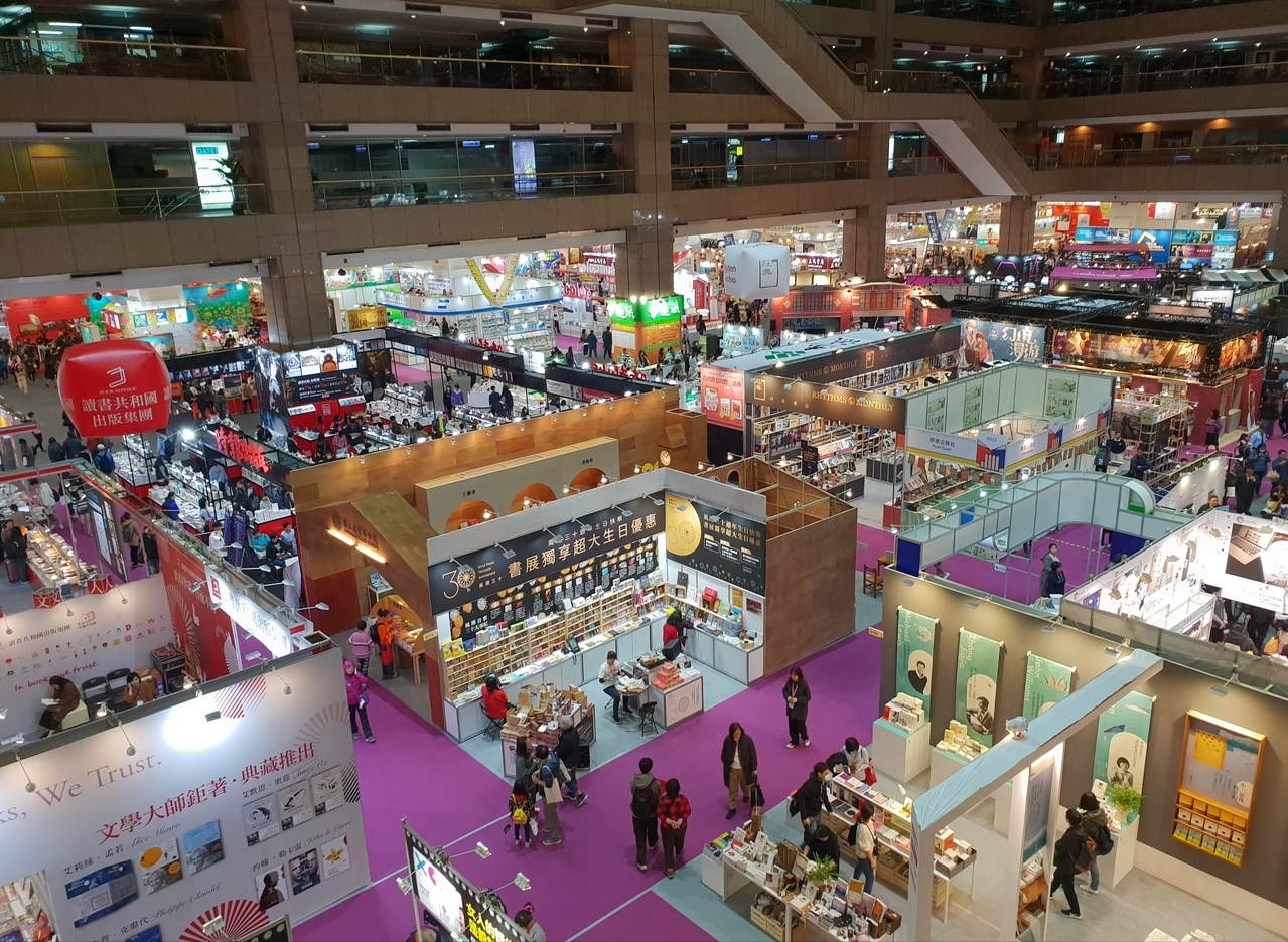 台北國際書展確定明年一月復辦，出版人期待出現「報復性買書」。記者陳宛茜攝影