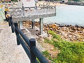 大武崙沙灘地標　9月拆除