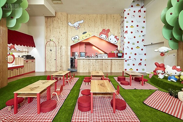 Hello Kitty 蘋果村親子餐廳6