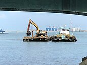 台北港明渠淤積　耗資700萬清淤