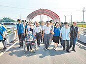 草湖二號橋通車　不落款