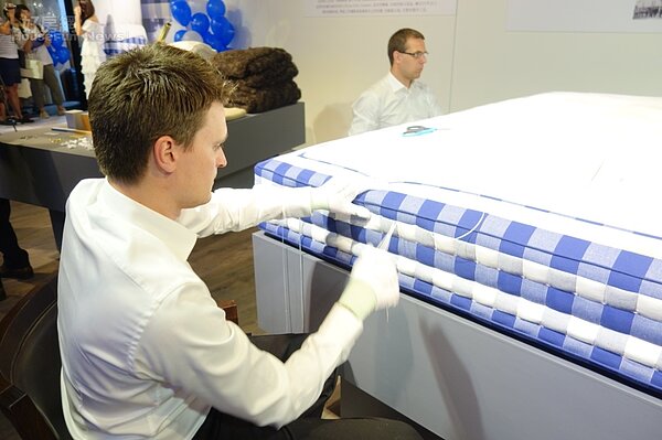 「Hästens海絲騰」號稱床墊界的勞斯萊斯。照片業者提供