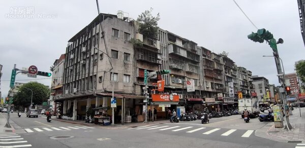 斯文里二期更新前現況。照片台北市更新處提供