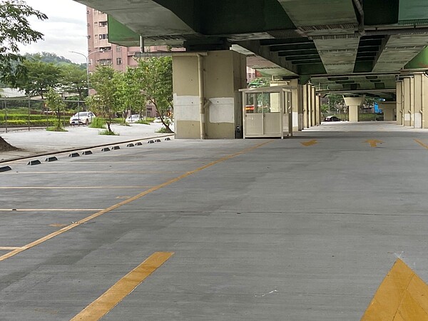 汐止建成段平面停車場9月10日起試營運。圖/新北市政府提供
