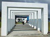 新北萬里幸福廣場地中海風情　打卡新熱點