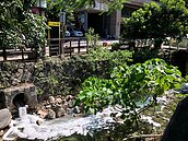 北投溪遭汙染狂冒白泡　環保局追查竟是溫泉飯店惹禍