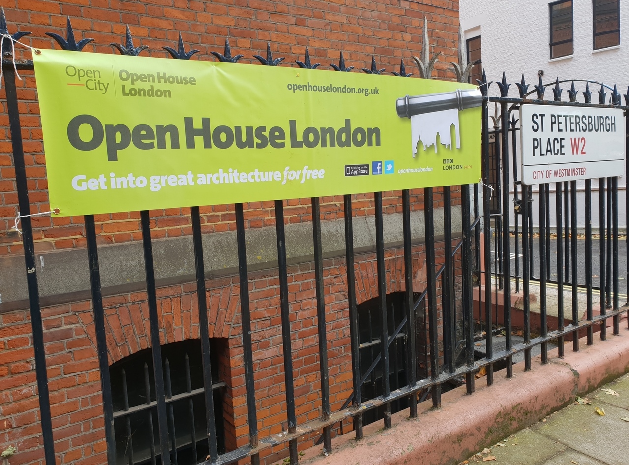 1992年創始於倫敦的建築活動「打開房子(Open Ｈouse）」，每年選在秋天某個周末「打開」城市平常不開放的私人或公共建築。記者陳宛茜/攝影