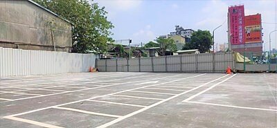 配合大智路打通,新闢機車停車場完工。圖/台中市停車管理處提供