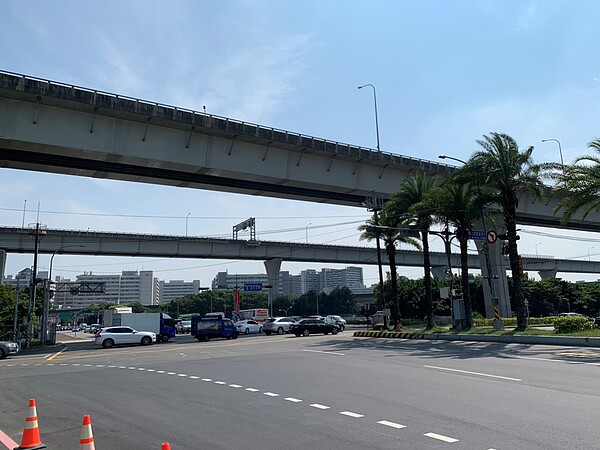 林口交流道週邊平面道路。圖／新北市政府提供